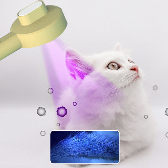 2-In-1 Durable Functional Pet Comb Detector UVC
