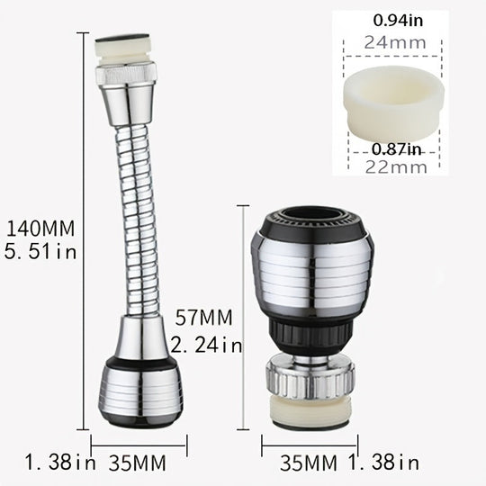 360 Rotatable Faucet Extender