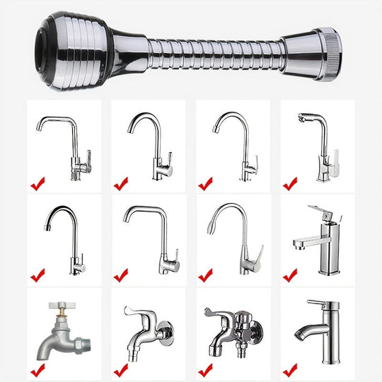 360 Rotatable Faucet Extender