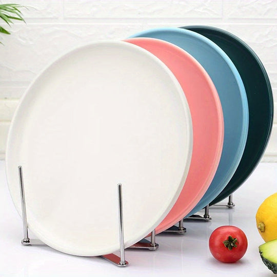 Retractable Multi-Purpose Stainless Steel Dish Plate Rack - Kitchen