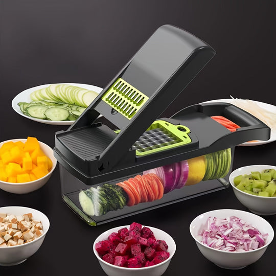 16in1 Multifunctional Vegetable Chopper  Slicer Set.