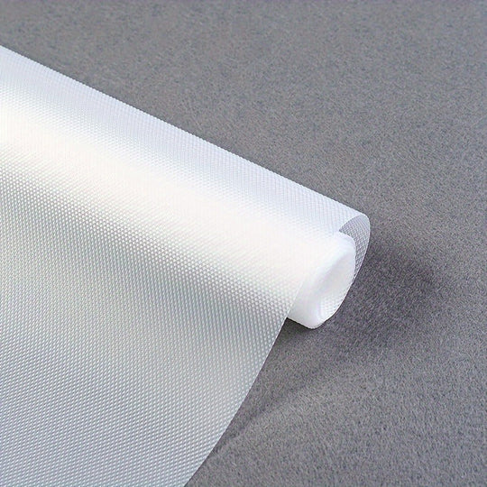 1 Roll PET Kitchen Cabinet Liner - Non-Adhesive, Moisture & Waterproof