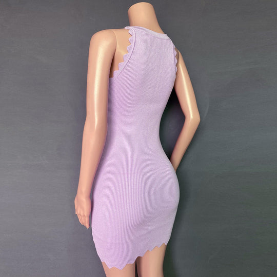 Women Clothing Sexy Stretch Flattering Petal Edges Camisole Solid.