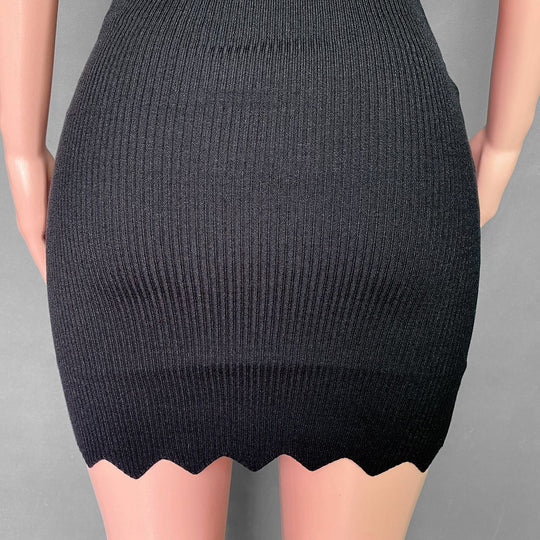 Women Clothing Sexy Stretch Flattering Petal Edges Camisole Solid.