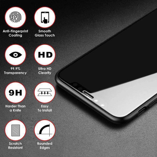 AMZER Kristal Tempered Glass HD Edge2Edge Screen Protector for iPhone