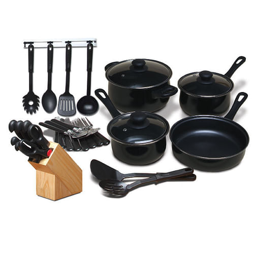 Home Total Kitchen 32 Piece Cookware Combo Set