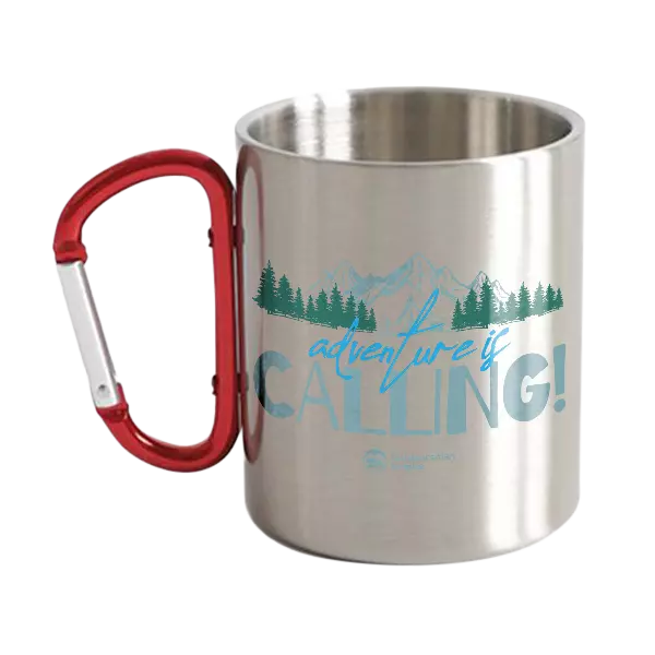 Adventure Camping Carabiner Mug 12oz