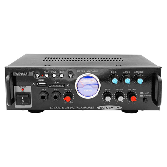 XCore Dual Channel Amplifier Car Audio System 300W Audio Reciver Car