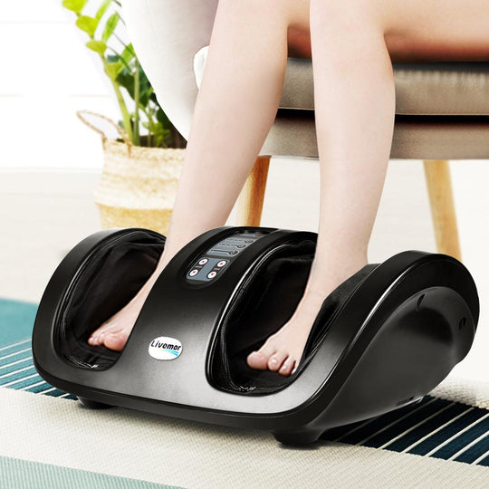 Livemor Foot Massager Shiatsu Massagers Electric Roller Kneading Calf