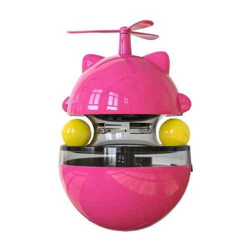 Interactive Cat Toys Funny Pet Slow Leaking Food Dispenser