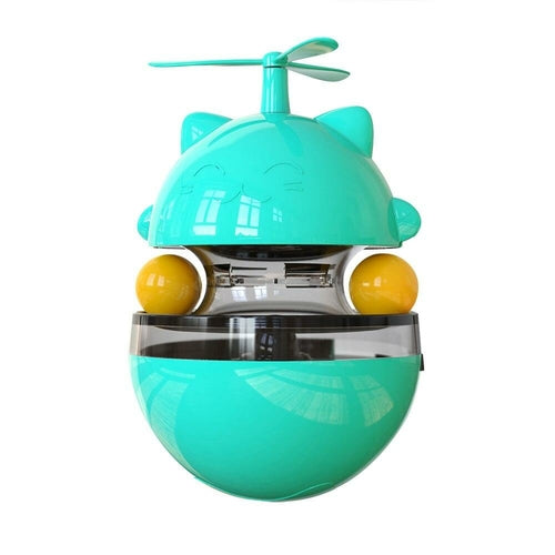 Interactive Cat Toys Funny Pet Slow Leaking Food Dispenser