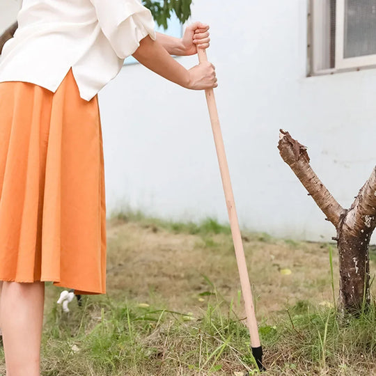 BIESUO Weed Puller Tool Heavy Duty Stand Up Weed Puller 4 Claw Head Weeder Tool for Gardening Projects Lawn Without Bending