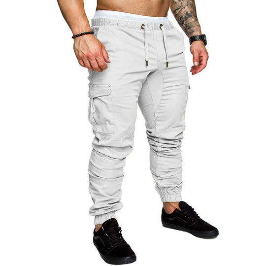 New Tooling Multi Pocket Trousers Men's Cargo Pants Woven Fabric