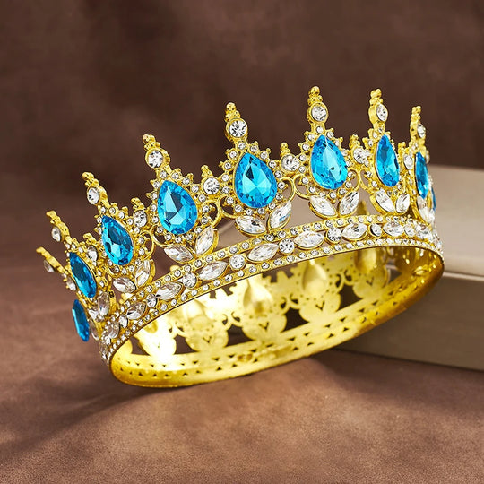 Queen King Tiaras and Crowns for Birthday Party Cake Crown Topper Bridal Wedding Crown Girls Tiara Hair jewelry Accessories