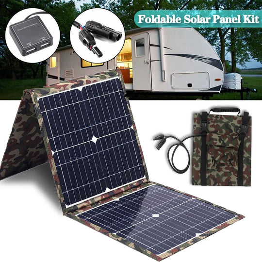 100- 800W Foldable Solar Panel Kit Complete Solar Power Station MPPT
