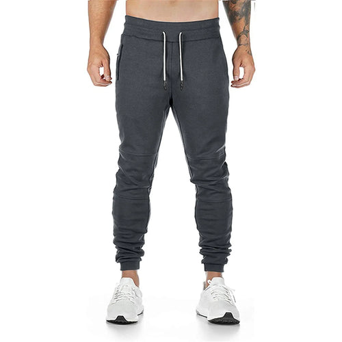 Men's Gym Pants Workout Running Athletic Joggers Slim Fit Sport Track
