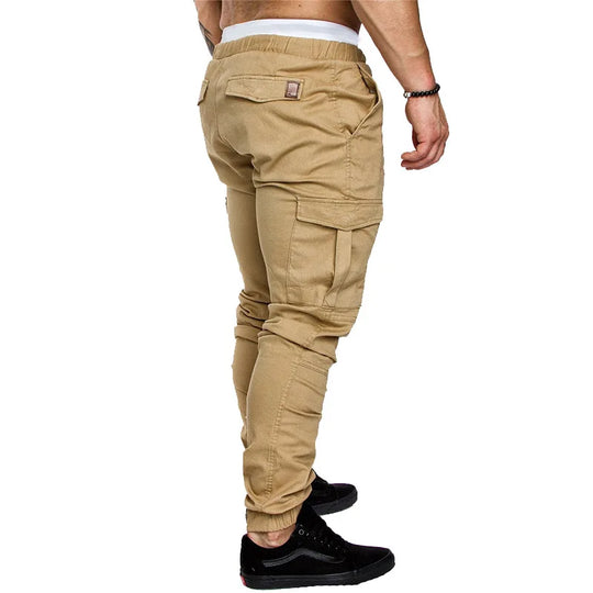 New Tooling Multi Pocket Trousers Men's Cargo Pants Woven Fabric