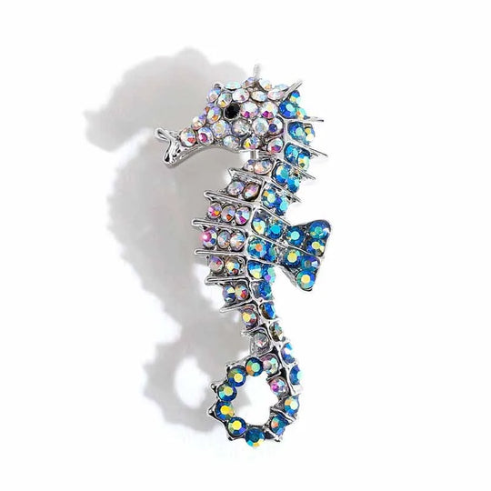 Hotsale Beautiful Sapphire Blue Crystal Rhinestone Peacock Brooch Jewelry Pin Accessories Animal Brooch