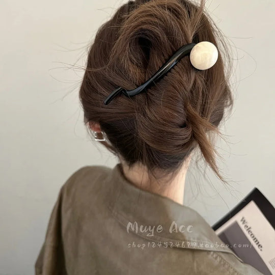 Simple Women Hairpins Charming Hair Styling Tools Hair Clips Jewelry