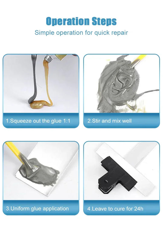 AB Type Glue Casting Super Strong Glue Sticks All Liquid Metal Repair Waterproof Waterproof Sealant Roof Waterproofing Welding