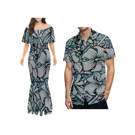 New Design Layer Ruffle Off Shoulder Long Bodycon Fishtail Evening Dresses Women Elegant Frill Trumpet Mermaid Dress Gowns