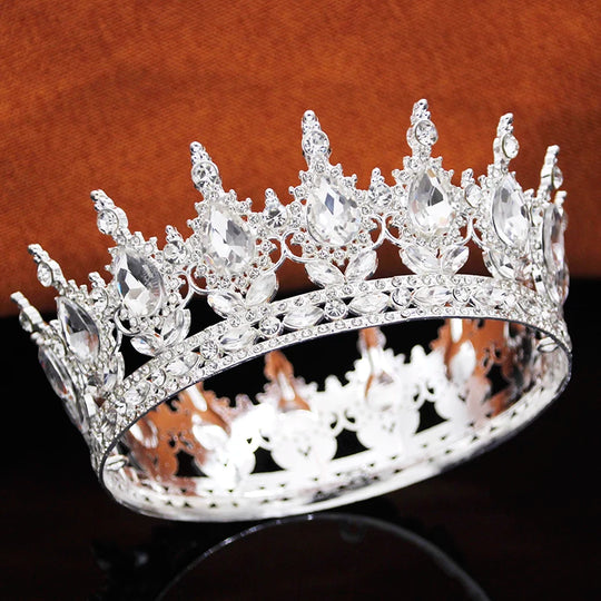 Queen King Tiaras and Crowns for Birthday Party Cake Crown Topper Bridal Wedding Crown Girls Tiara Hair jewelry Accessories