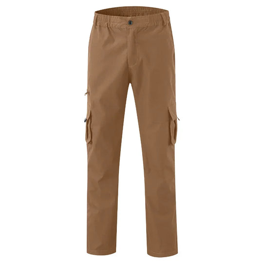 Men's Cargo Trousers Elastic Waist Elastic Multi-pocket Loose Combat