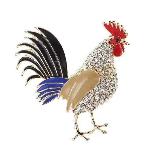 Hotsale Beautiful Sapphire Blue Crystal Rhinestone Peacock Brooch Jewelry Pin Accessories Animal Brooch