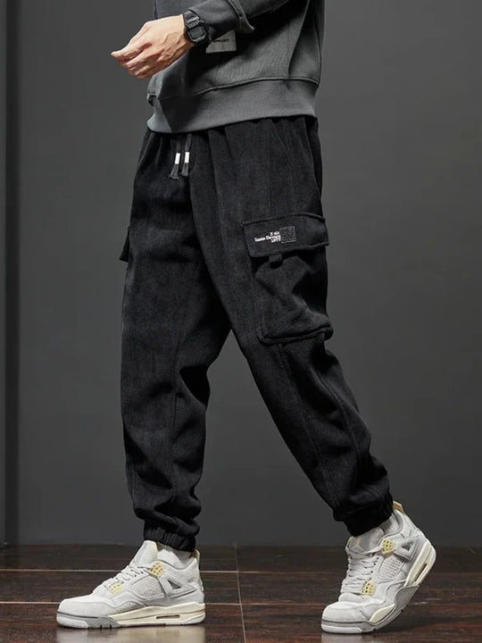 Spring Autumn New Style Elastic Waist Casual Pants for Men Stretch