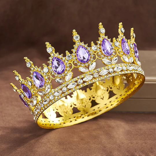 Queen King Tiaras and Crowns for Birthday Party Cake Crown Topper Bridal Wedding Crown Girls Tiara Hair jewelry Accessories