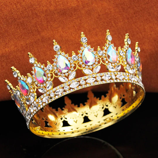Queen King Tiaras and Crowns for Birthday Party Cake Crown Topper Bridal Wedding Crown Girls Tiara Hair jewelry Accessories