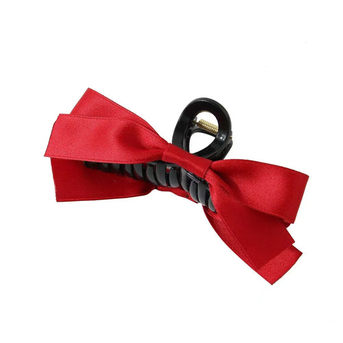 Fashion Bow Hair Claw Clips for Women Elegant Ponytail Braid Hair