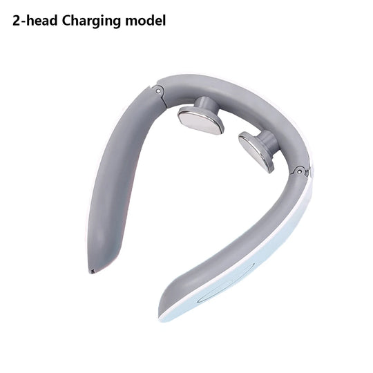 New Neck Massage Intelligent USB Rechargeable Adjustment Heating Pressing Pulse Portable Pulse Cervical Spine Massager Neck Care