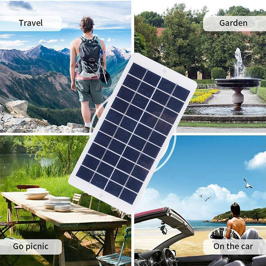 10W 5V USB Solar Panel Phone Charger 900MA Portable Solar Panel USB Output