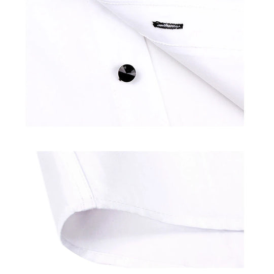 Men's Casual Shirt Long Sleeve Korean Trends Fashion Button-down