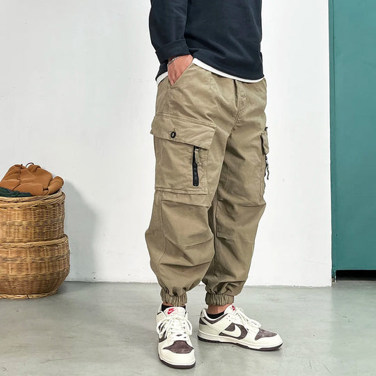 High Quality Loose Tactical Cargo Pants For Men Clothing Harajuku