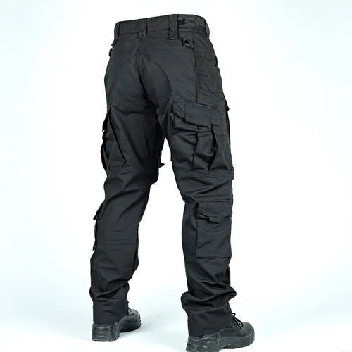 Tactical Cargo Pants Mens Multi-Pockets Wear-resistant Military