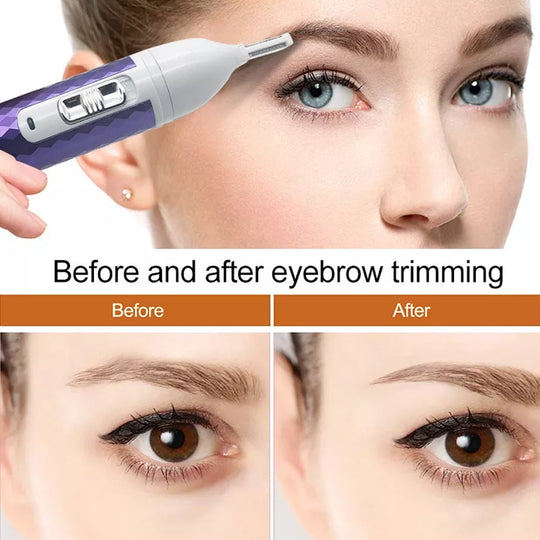 5 IN 1 Electric Hair Removal Epilator Wet&Dry Lady Shaver Nose Hair