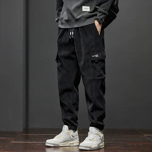 Spring Autumn New Style Elastic Waist Casual Pants for Men Stretch
