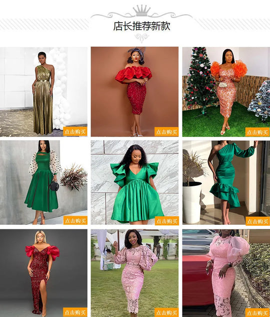Design sense: niche, sexy, one shoulder lotus leaf edge banquet dress, hip hugging skirt, women's party dress