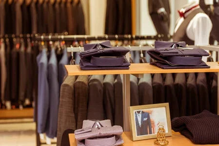 Luxury Blue Men Suits Single Breasted 2 Pieces Jacket Pant High Quality Formal Occasion Collar Customize Male Clothing Classic