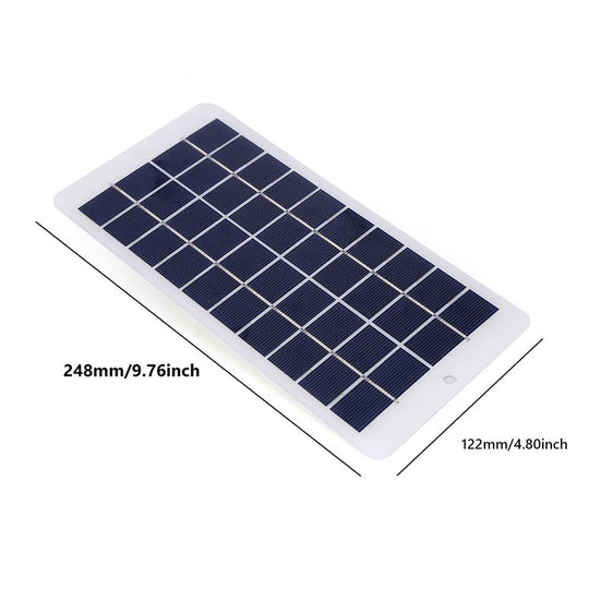 10W 5V USB Solar Panel Phone Charger 900MA Portable Solar Panel USB Output