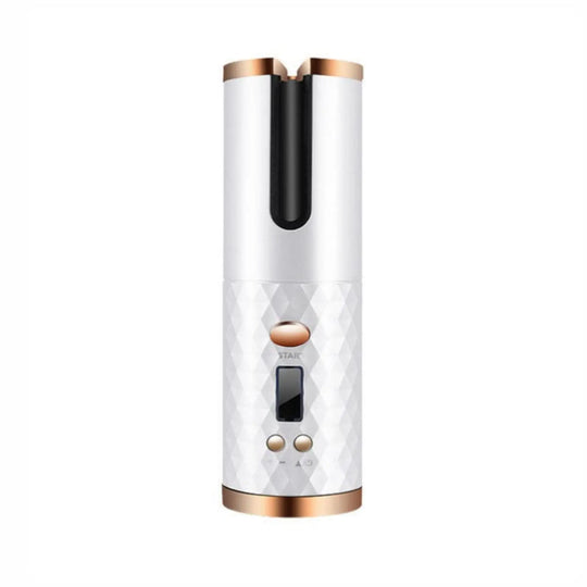 Automatic Rotation Iron, Cordless Iron, 6 Temperature Modes LCD Display Cordless Automatic Hair Roller for wavy hair