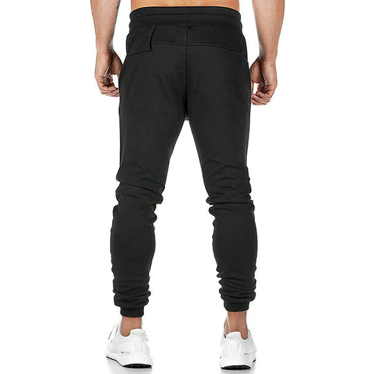 Men's Gym Pants Workout Running Athletic Joggers Slim Fit Sport Track
