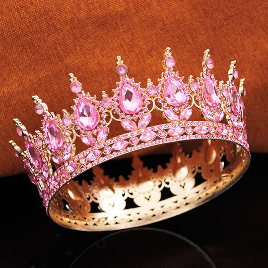 Queen King Tiaras and Crowns for Birthday Party Cake Crown Topper Bridal Wedding Crown Girls Tiara Hair jewelry Accessories