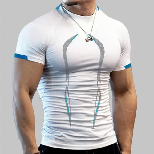 Men New Compression Shirt Men Fitness Gym Super Hero Sport Running