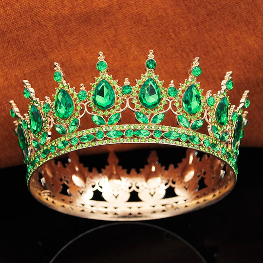 Queen King Tiaras and Crowns for Birthday Party Cake Crown Topper Bridal Wedding Crown Girls Tiara Hair jewelry Accessories