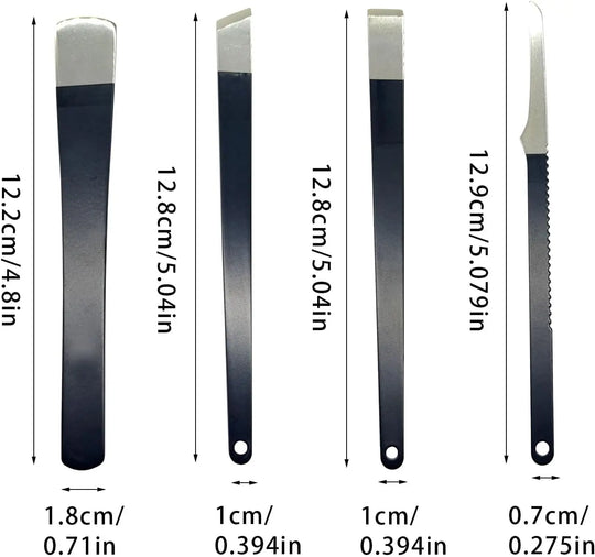 4/5/6/9pcs Pedicure Knife Blade Set Of Callus Nail Trimming Tools To Remove