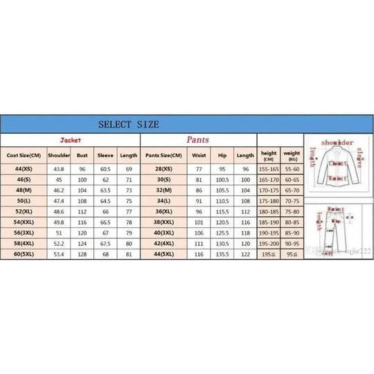 Luxury Blue Men Suits Single Breasted 2 Pieces Jacket Pant High Quality Formal Occasion Collar Customize Male Clothing Classic