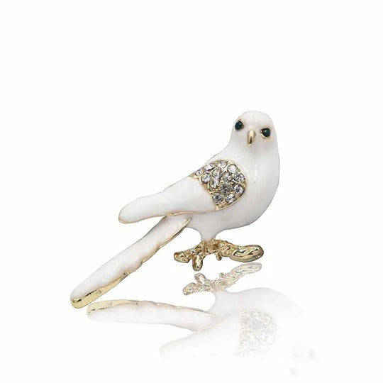 Hotsale Beautiful Sapphire Blue Crystal Rhinestone Peacock Brooch Jewelry Pin Accessories Animal Brooch
